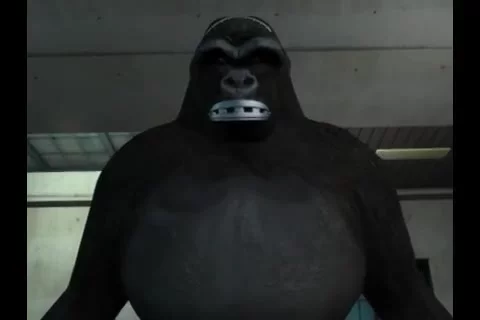 Gorilla monste rapes young scientist