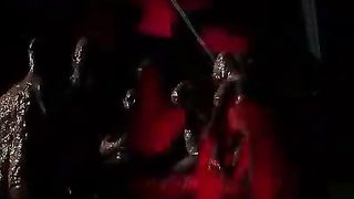 Awful aliens bangs woman