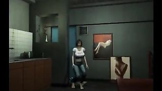 Strange 3d monster drills horny girl