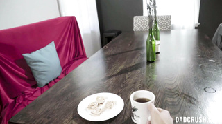 Stepdaughter unbuckling my belt