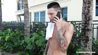 Outdoor Action With Skinny Teen - Hailey Little