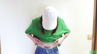 Babe Killing Time At The Hotel