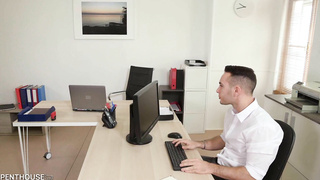 First Day in the Office