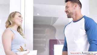 A.J. Applegate Whips Up a Creampie From a Married Man!