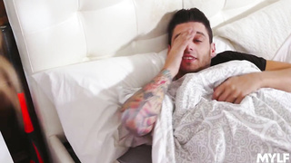 Aaliyah Love -^- Stepmoms Midnight Kiss