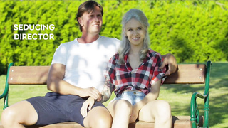 Threesome fucking at public park