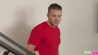 Sister is bratty/peeping step-sister