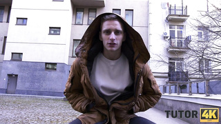 Hardcore lessons/paying her son's debt