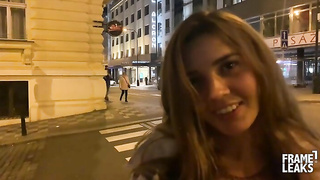 Sexy Euro babe in Prague 2021 XXX