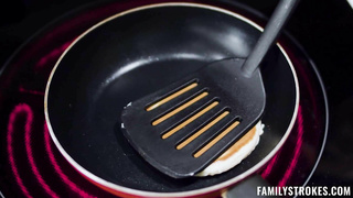 Wear my mom old clothes and let stepdad happy