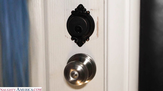 My husband is in the car downstairs