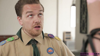 Step Mom, Son and Daughter - Moms Scout Leader XXX Free Porn