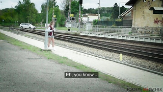 Forgive Me Father - Blonde College Girl Admits Her Sins