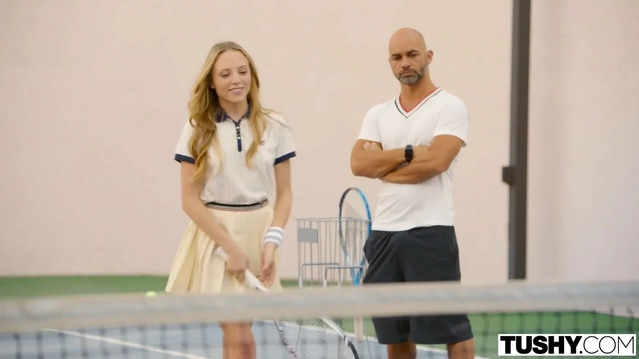 Tenis Xxx - Tennis Student Gets Anal Lesson - Aubrey Star