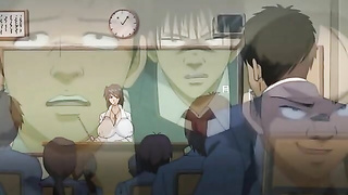 Busty teacher blackmail in bathroom