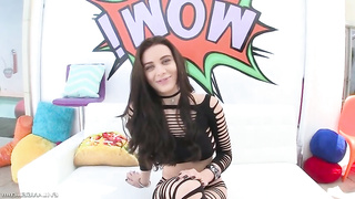 Sexy babe anal first sex