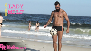 GIRLSRIMMING - Brazilian rimming banzai and hot anal action with Lady Milf