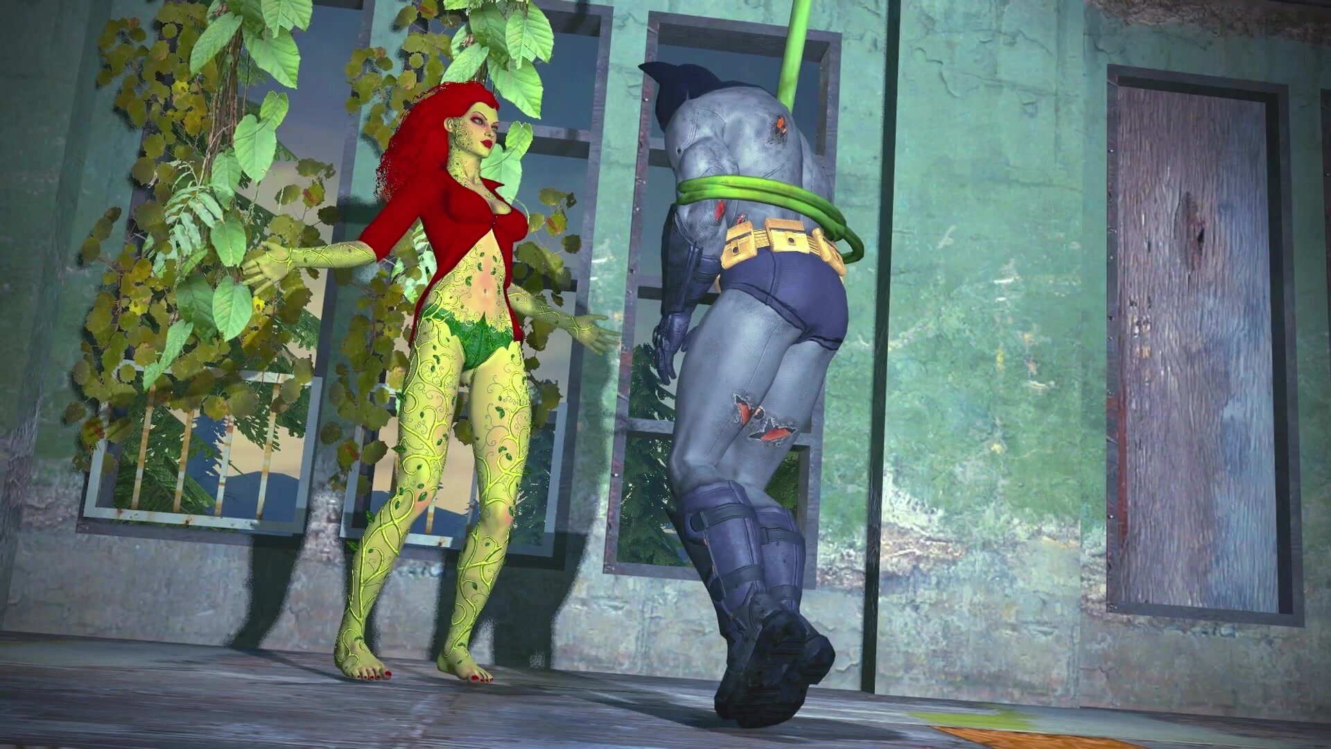 Poison Ivy Batman Animated Porn - Poison ivy