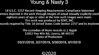 Young & Nasty 3 Porn Movie Bambino J-Mac Natalie Porkman Oliver Flynn Paris White