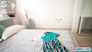 SUB ESPAÑOL Mi Madrastra Ophelia Kaan quiere mi semen adentro SUBTITULADO EN ESPAÑOL