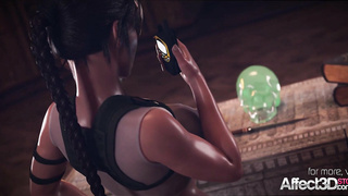 Lara and the Jade Skull - 3D Animation 2 video