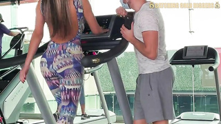 Fucking A Colombian Hot Ass Gym Slut
