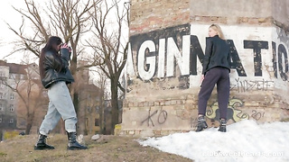 XXX Lesbian 2022.01.24 Melissa Rain And Alice Reign Lesbians Doing A Shooting XXX