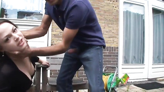 nederlands sletje rough geneukt buiten