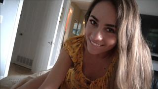 My sisters ex girlfriend goodbye fuck