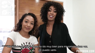 Sarah Lace y Misty Stone - Navidad Con La Familia Reconstituida (sub_español)