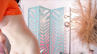 Yummy latina teen teases with her beautiful body