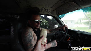 Hardcore bus/jogging whore
