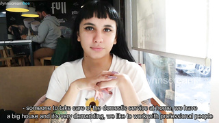 Housekeeper wanted #1 job interview ends unexpectedly Ft. Moli23