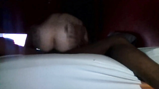 Fuckin my bm behind her new bfs back