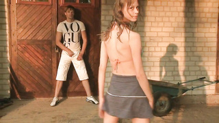 Threesome fucking with two chicks