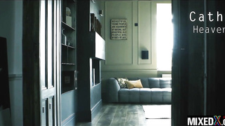 Cathy Heaven big black cock deepthroat hard fuck
