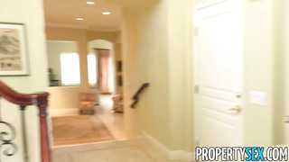 DANI JENSEN Red-haired mom likes doggy style