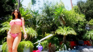 Babe Gets An Anal Creampie Injection