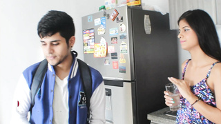 Horny Stepmom Fucks Him for Getting Good Grades - Spanish Porn   - 1080