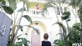 Fucking with hot busty MILF