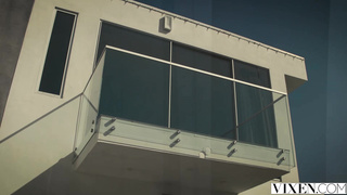 Leah Gotti - Curvy Young Teen And Her Boss [VIXEN]