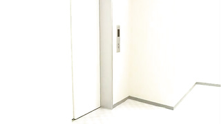 Colegiala cojida en el acensor