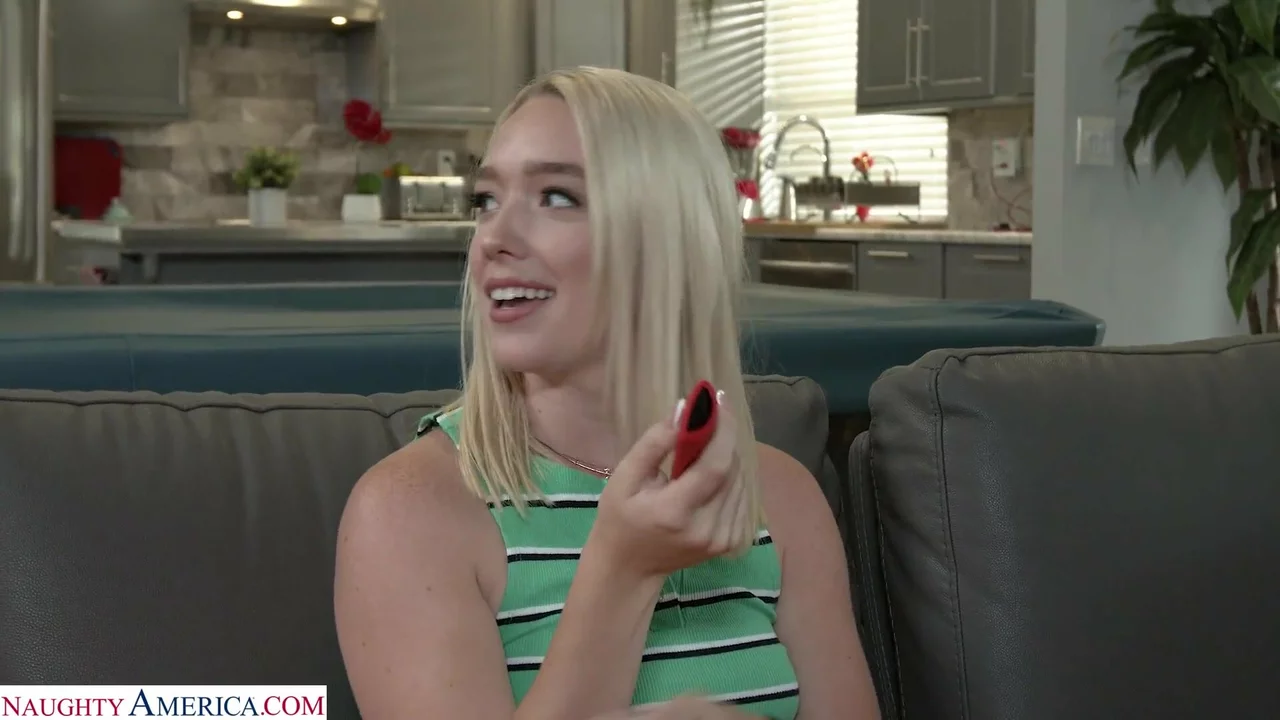 MySistersHotFriend ​- Petite blonde teen, Juliette Mint,discovers her  friends brother has a BIG di