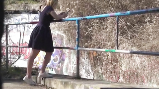 [publicagent] chrystal sinn creampied in the tunnel