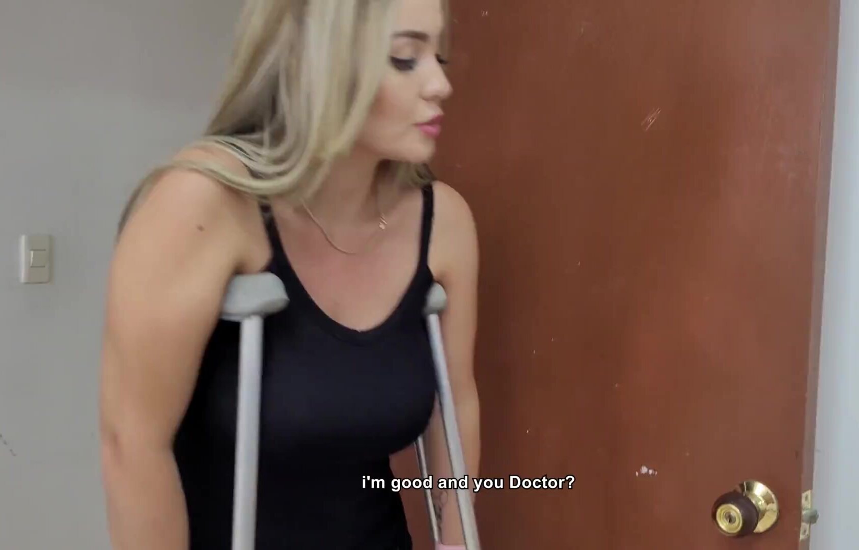 Kourtney love an Unknown Morbid Doctor Seduces me and Convinces me to Fuck with him and he Cums on m image