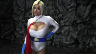 Amber Alena - Power Girl – Pink Kryptonite Infusion Transforms Superheroine into Lustful Superslut
