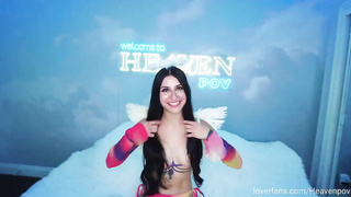 Joven latina folla por el ano