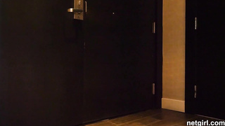 Threesome at porn casting