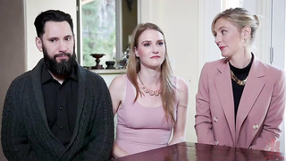 Corporate Anal Whore Sells Out Her Little Sister's Pussy BDSM