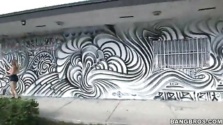 Marsha sex Protestor Exercises Her Right To Take Cock!